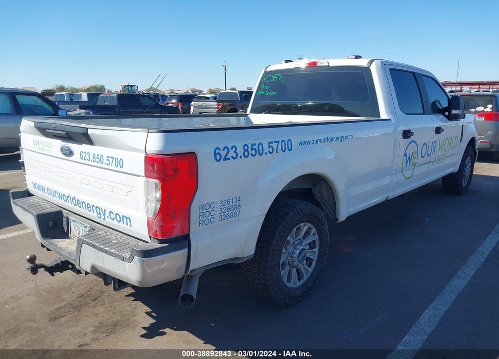 2022 FORD F-250 SUPER DUTY VIN: 1FT7W2A66NED54370