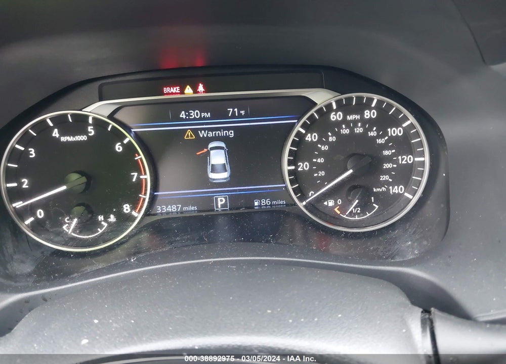 2023 NISSAN ALTIMA SR FWD VIN: 1N4BL4CV7PN311166