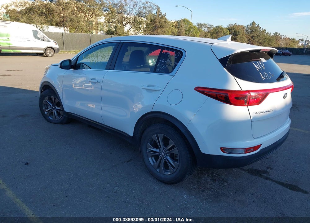 2017 KIA SPORTAGE LX VIN: KNDPM3AC4H7170930