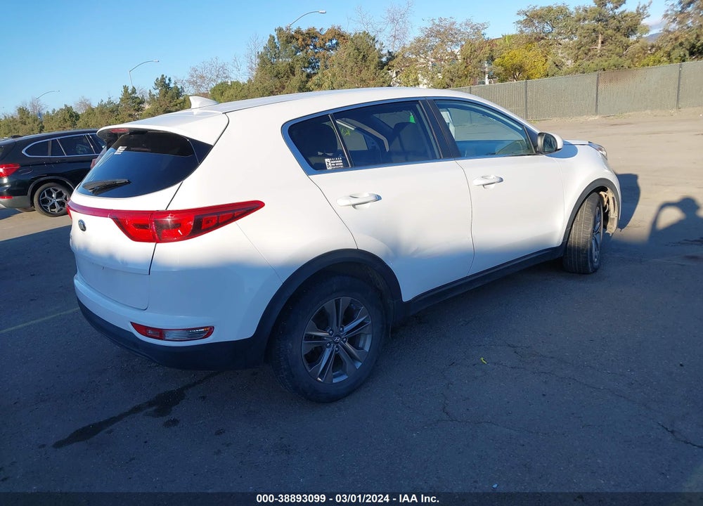 2017 KIA SPORTAGE LX VIN: KNDPM3AC4H7170930