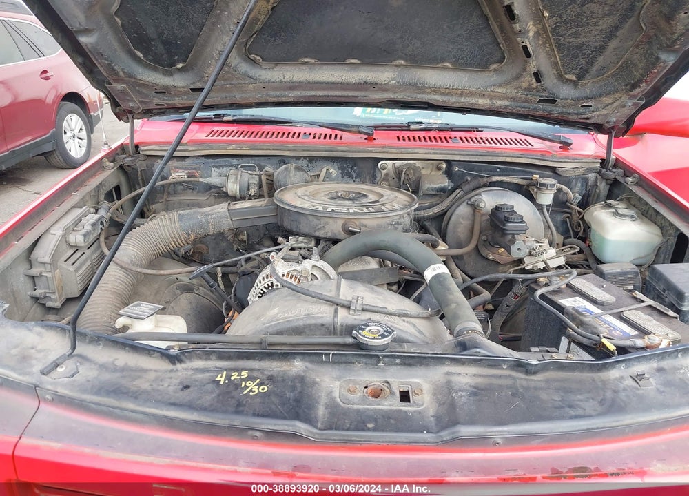 1993 DODGE DAKOTA VIN: 1B7GG23X4PS139366
