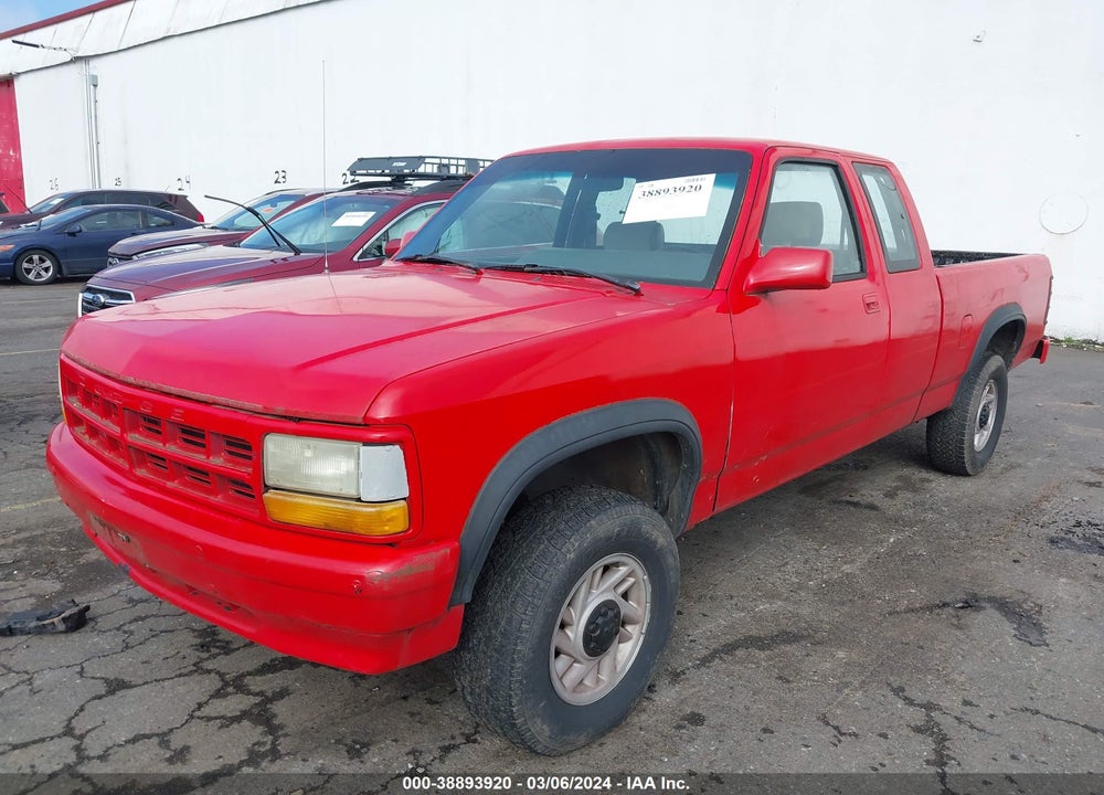 1993 DODGE DAKOTA VIN: 1B7GG23X4PS139366