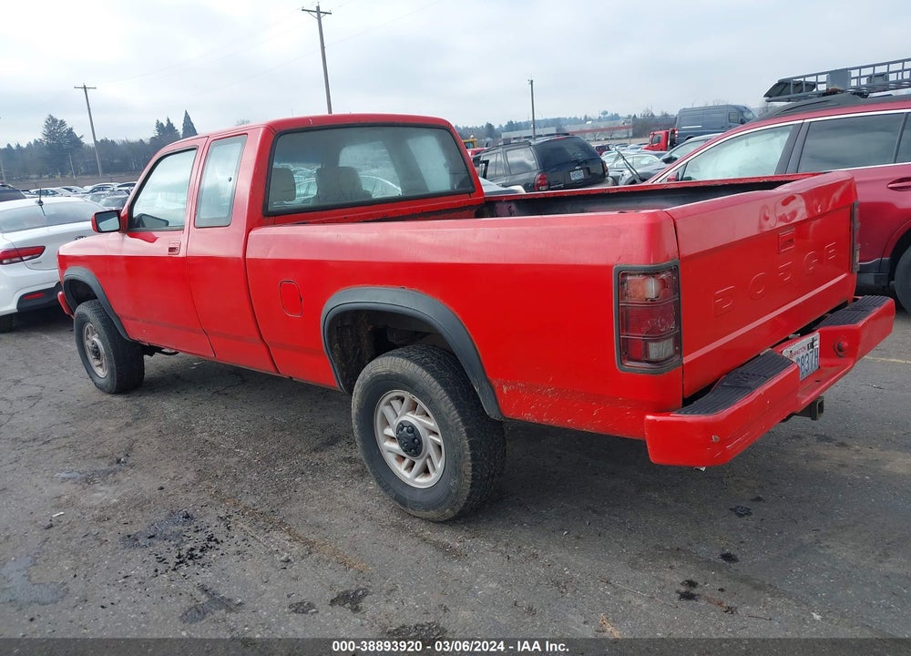 1993 DODGE DAKOTA VIN: 1B7GG23X4PS139366