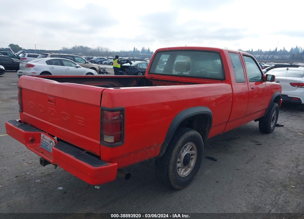 1993 DODGE DAKOTA VIN: 1B7GG23X4PS139366