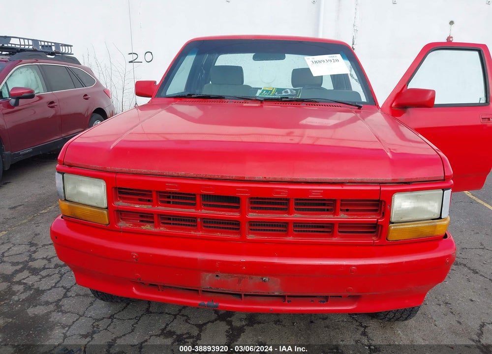 1993 DODGE DAKOTA VIN: 1B7GG23X4PS139366