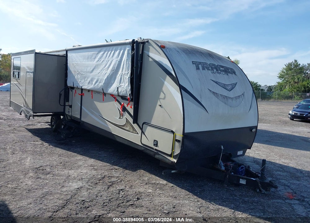 2017 FOREST RIVER TRACER TRAVEL TRAILER VIN: 5ZT2TRWB6HB512227