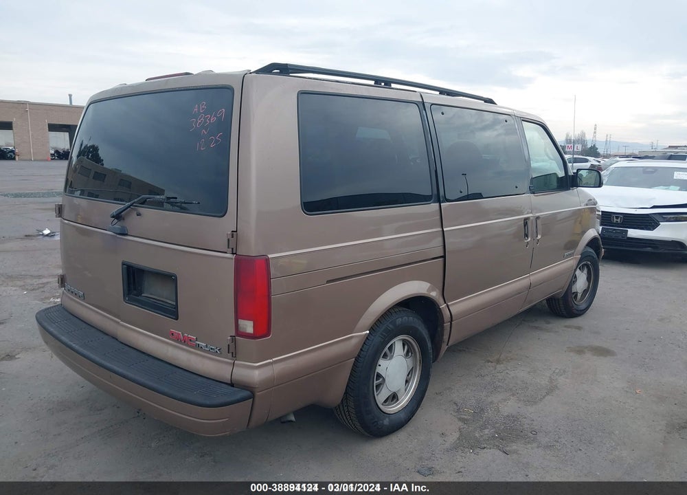 1996 GMC SAFARI XT VIN: 1GKDM19W3TB533427