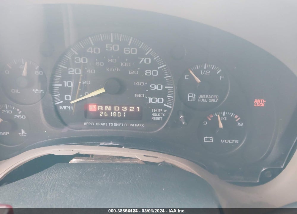 1996 GMC SAFARI XT VIN: 1GKDM19W3TB533427