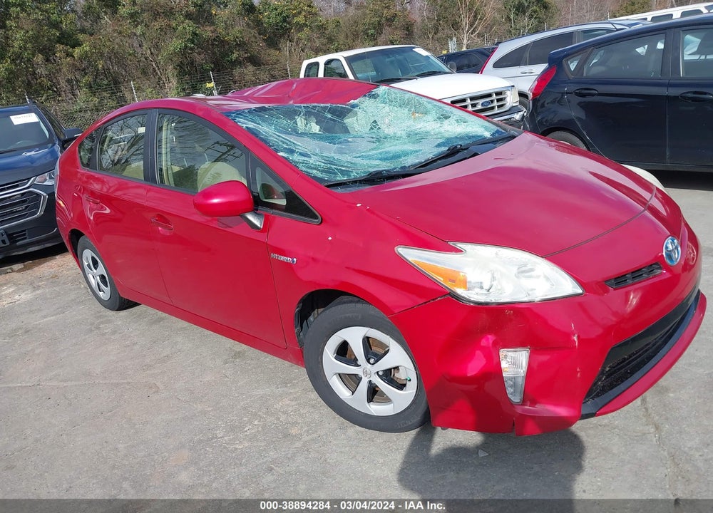2013 TOYOTA PRIUS VIN: JTDKN3DU4D1727781