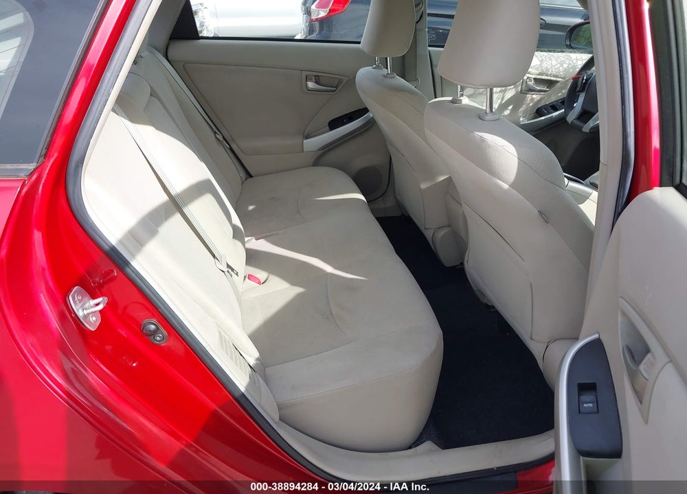 2013 TOYOTA PRIUS VIN: JTDKN3DU4D1727781
