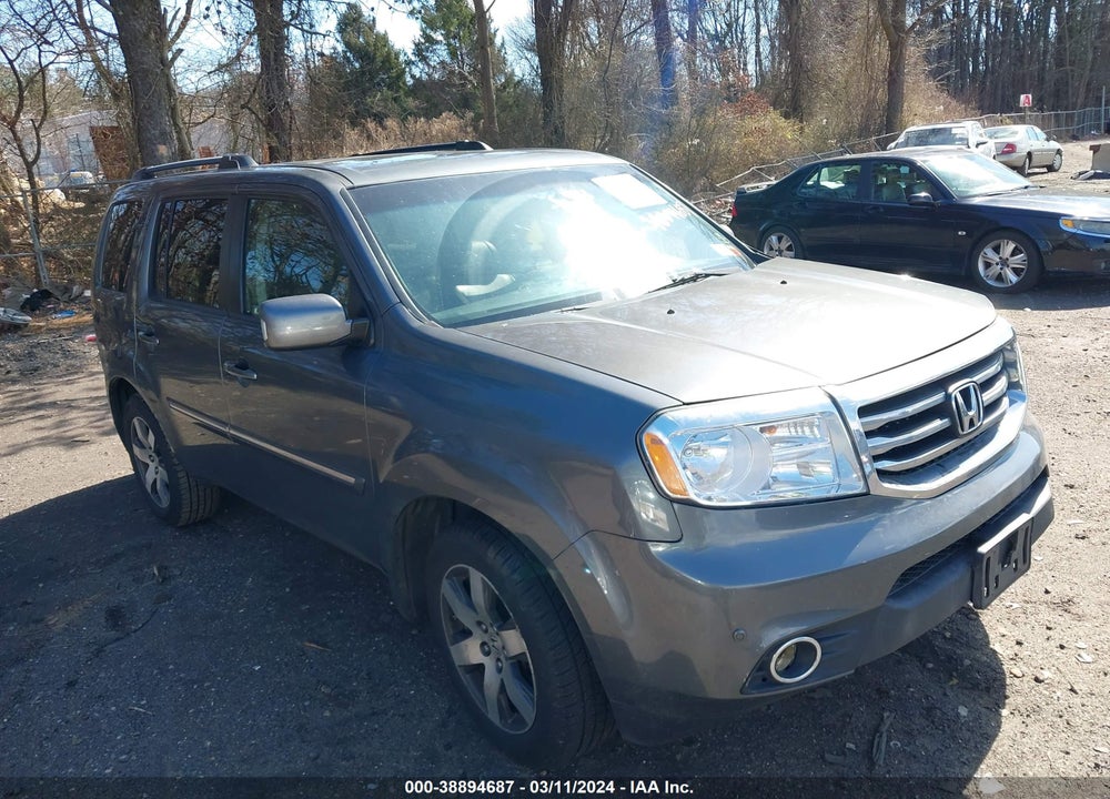 2012 HONDA PILOT TOURING VIN: 5FNYF4H99CB076639