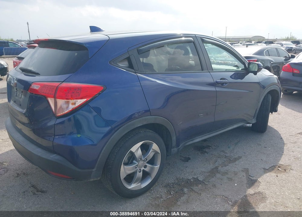2017 HONDA HR-V EX VIN: 3CZRU5H57HG702195