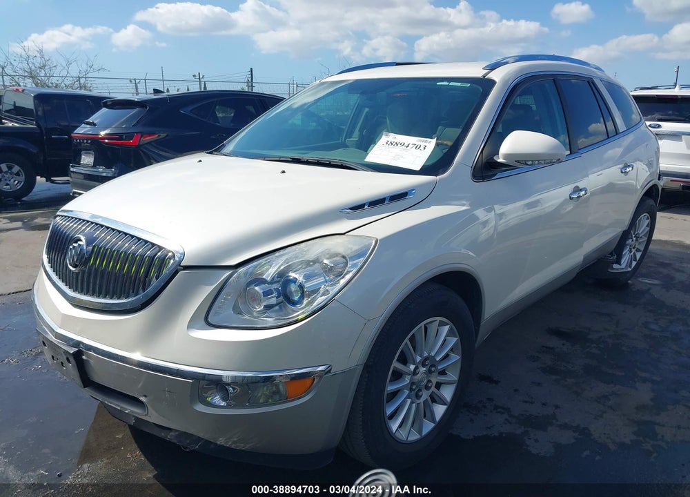 2012 BUICK ENCLAVE LEATHER VIN: 5GAKVCED9CJ332851