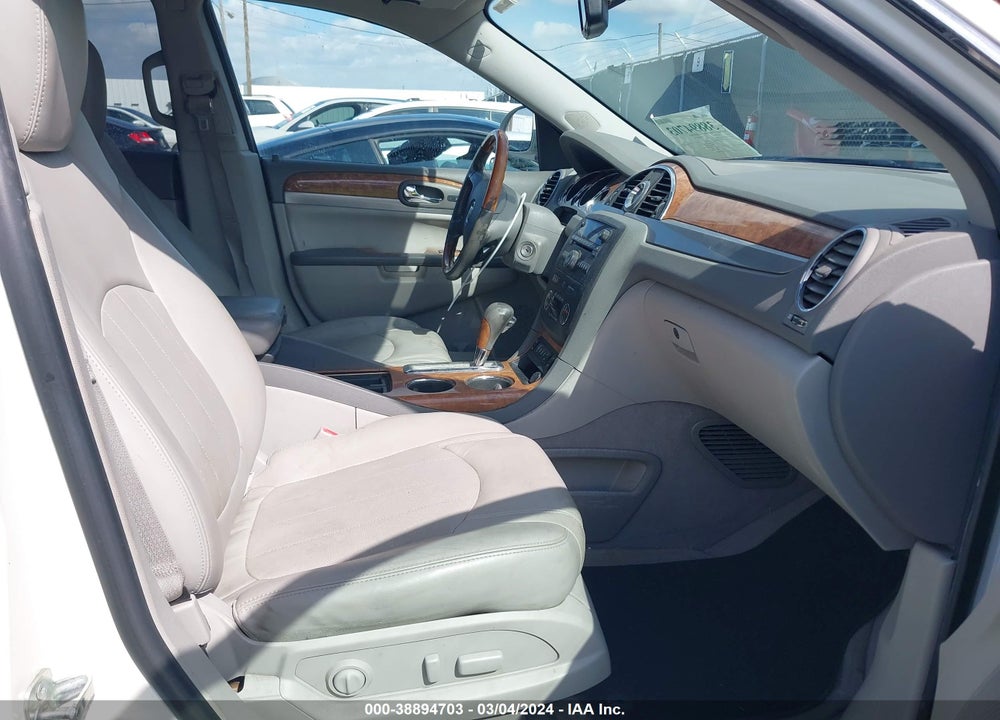 2012 BUICK ENCLAVE LEATHER VIN: 5GAKVCED9CJ332851