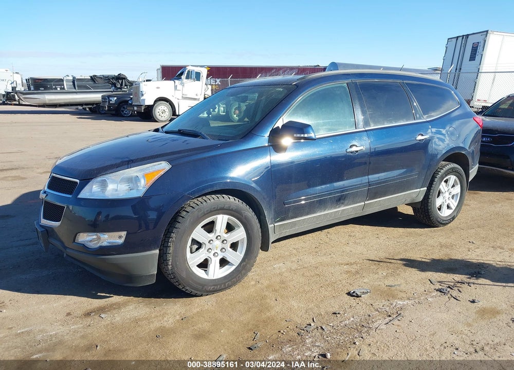 2012 CHEVROLET TRAVERSE VIN: 1GNKVGEDXCJ226387