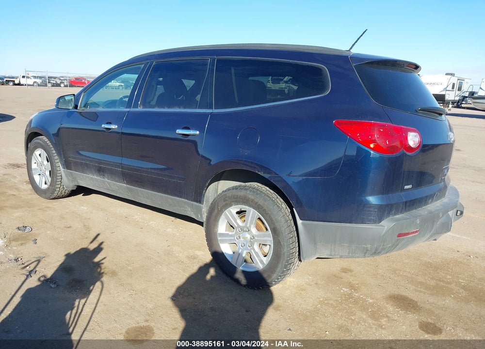 2012 CHEVROLET TRAVERSE VIN: 1GNKVGEDXCJ226387