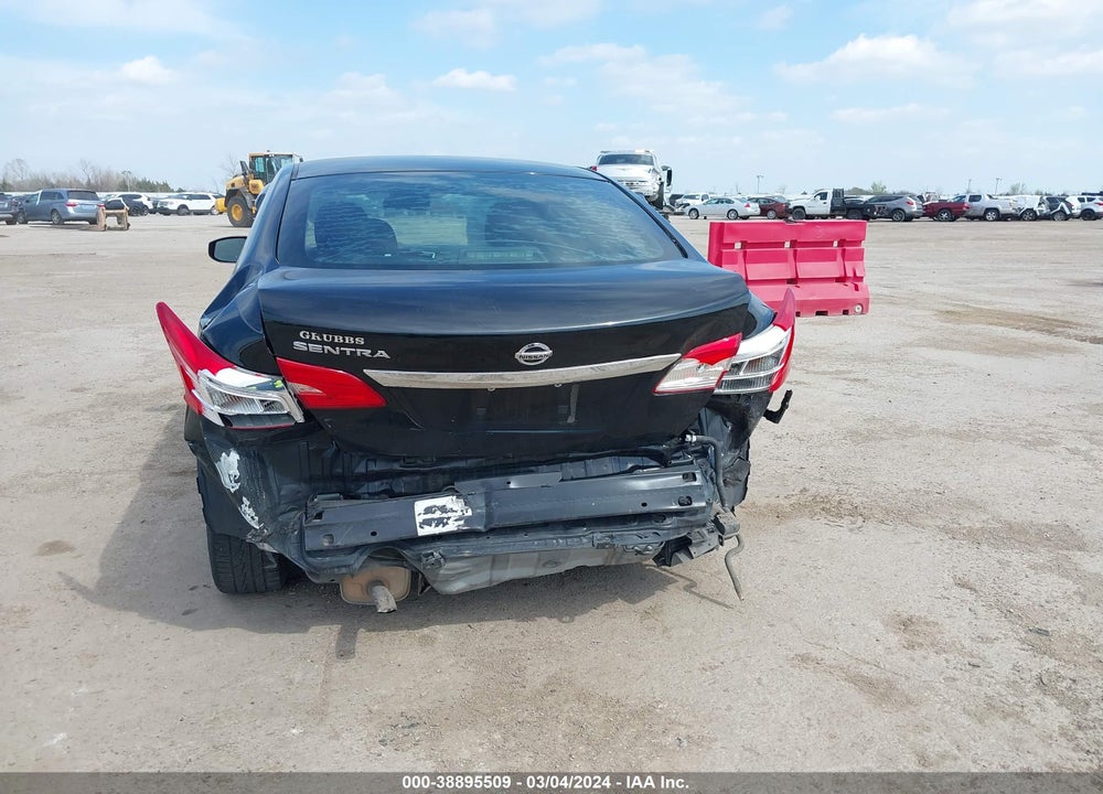 2016 NISSAN SENTRA S VIN: 3N1AB7AP7GY294468