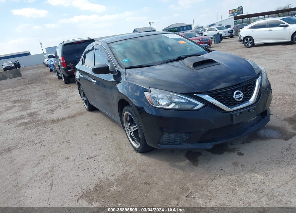 2016 NISSAN SENTRA S VIN: 3N1AB7AP7GY294468