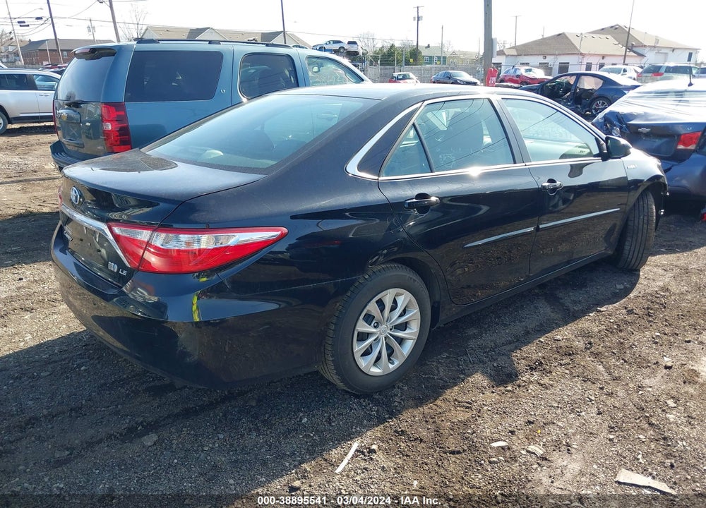 2016 TOYOTA CAMRY HYBRID LE VIN: 4T1BD1FK0GU198038