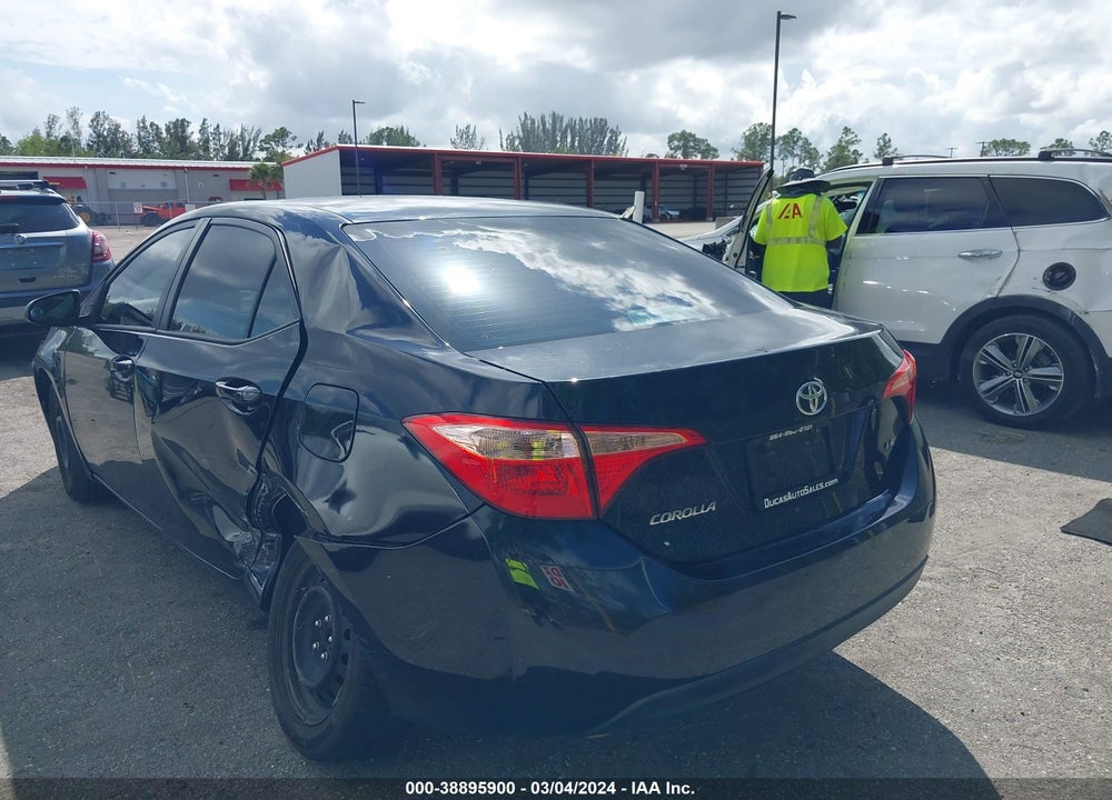 2017 TOYOTA COROLLA LE VIN: 2T1BURHE2HC814105