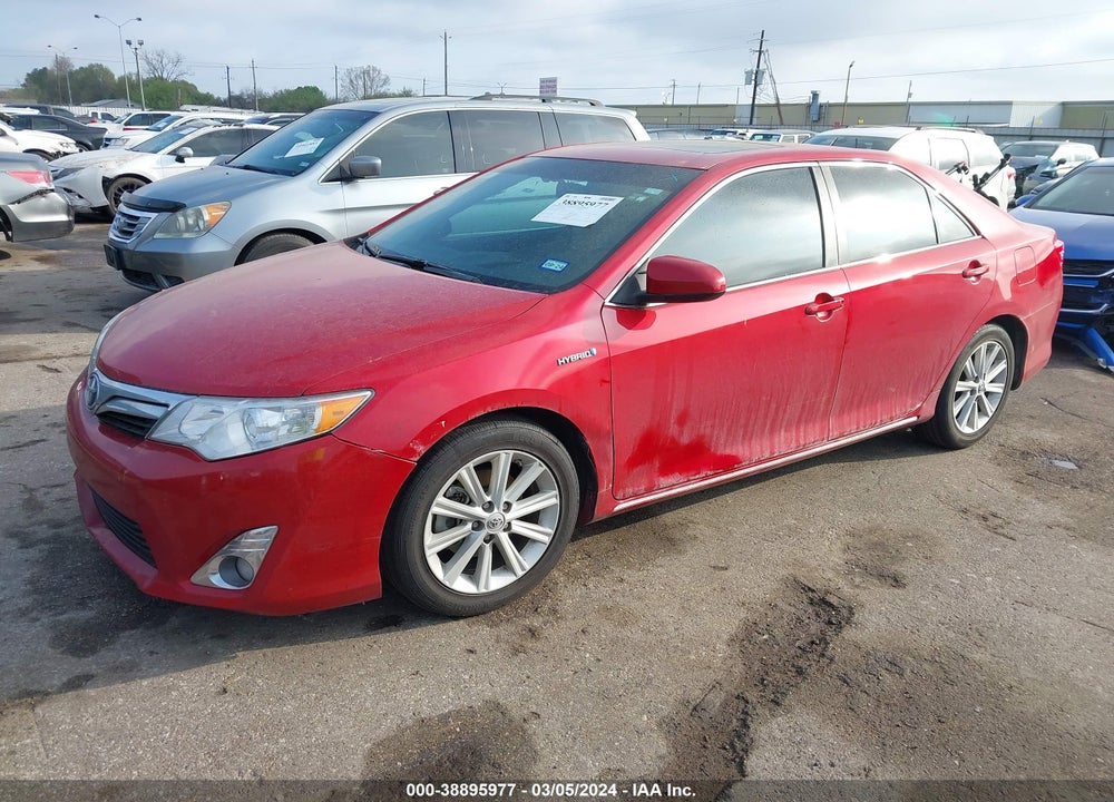 2014 TOYOTA CAMRY HYBRID XLE VIN: 4T1BD1FKXEU136532