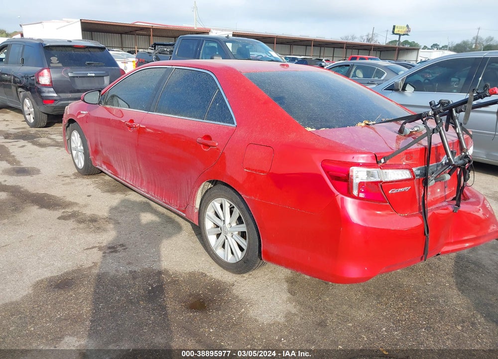 2014 TOYOTA CAMRY HYBRID XLE VIN: 4T1BD1FKXEU136532