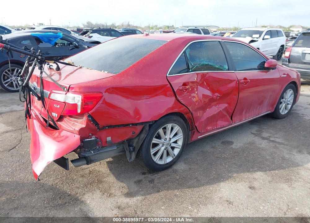 2014 TOYOTA CAMRY HYBRID XLE VIN: 4T1BD1FKXEU136532