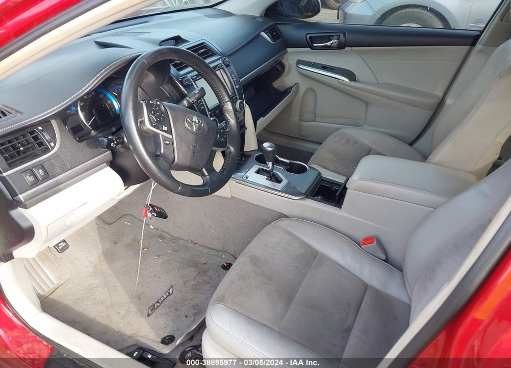 2014 TOYOTA CAMRY HYBRID XLE VIN: 4T1BD1FKXEU136532