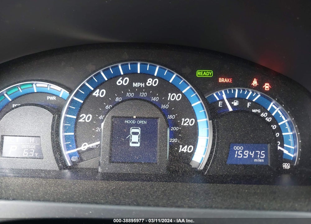 2014 TOYOTA CAMRY HYBRID XLE VIN: 4T1BD1FKXEU136532