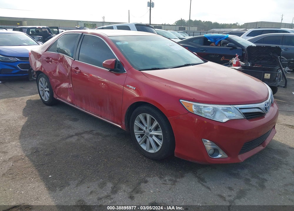 2014 TOYOTA CAMRY HYBRID XLE VIN: 4T1BD1FKXEU136532