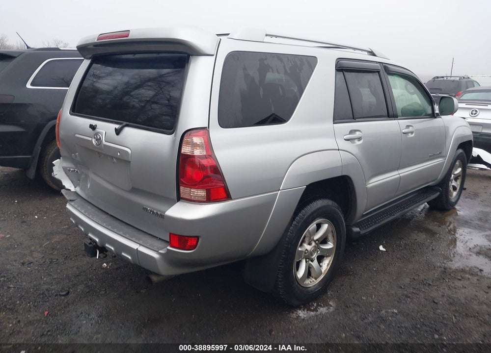 2005 TOYOTA 4RUNNER SR5 SPORT V6 VIN: JTEBU14R158040135