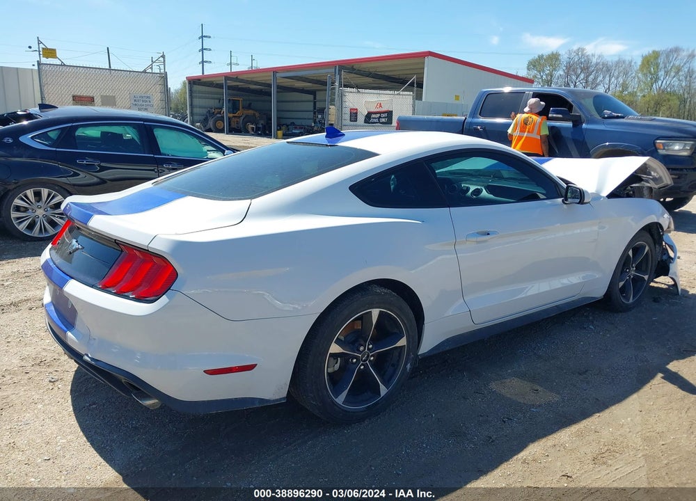 2021 FORD MUSTANG ECOBOOST FASTBACK VIN: 1FA6P8TH7M5137442