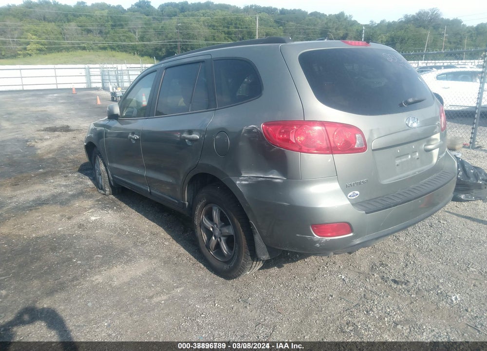 2008 HYUNDAI SANTA FE GLS VIN: 5NMSG13D88H200516