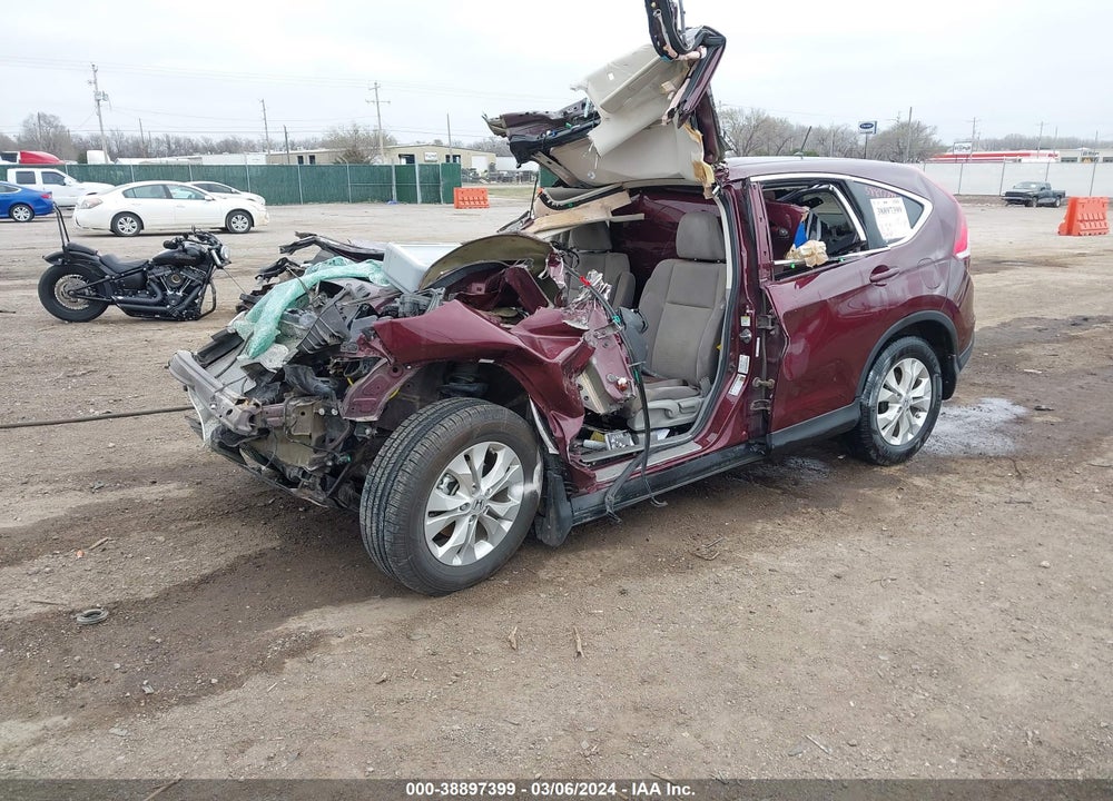 2012 HONDA CR-V EX VIN: 5J6RM4H51CL078660