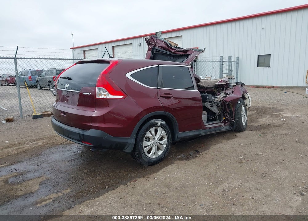 2012 HONDA CR-V EX VIN: 5J6RM4H51CL078660