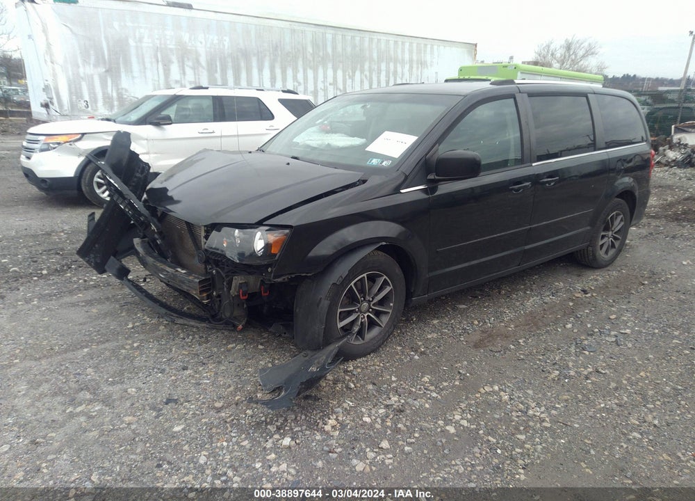 2017 DODGE GRAND CARAVAN SXT VIN: 2C4RDGCG2HR834270