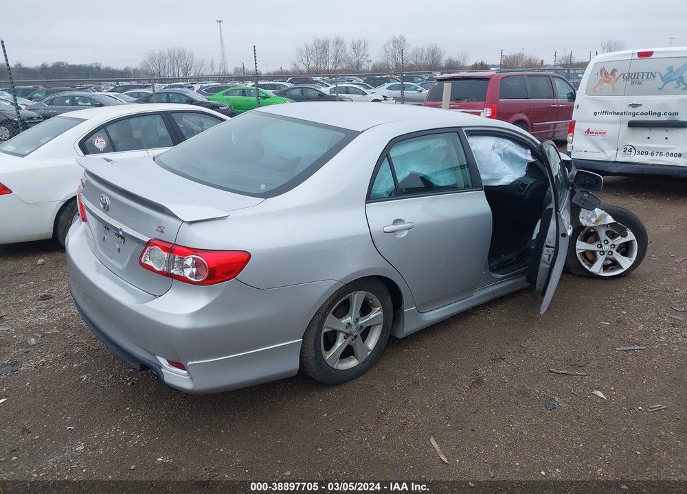 2011 TOYOTA COROLLA VIN: 2T1BU4EE4BC678526