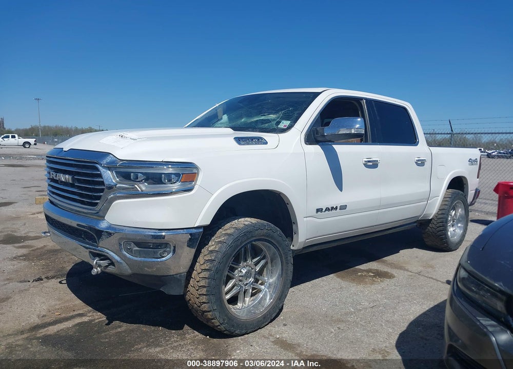 2019 RAM 1500 LONGHORN 4X4 5'7 BOX VIN: 1C6SRFKT3KN595190