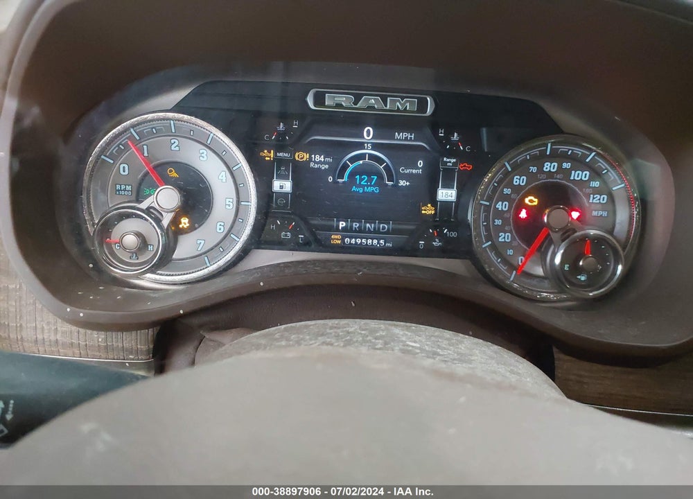 2019 RAM 1500 LONGHORN 4X4 5'7 BOX VIN: 1C6SRFKT3KN595190