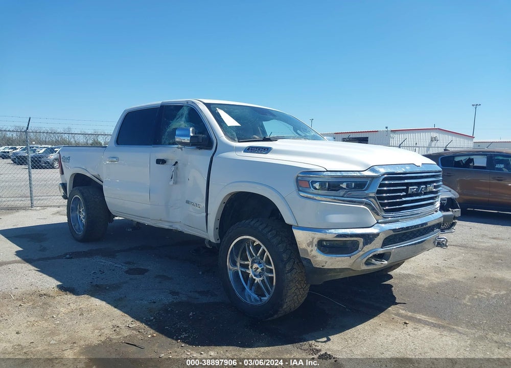 2019 RAM 1500 LONGHORN 4X4 5'7 BOX VIN: 1C6SRFKT3KN595190
