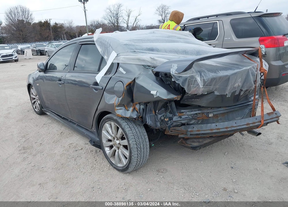 2009 MITSUBISHI LANCER GTS VIN: JA3AU86W29U008169