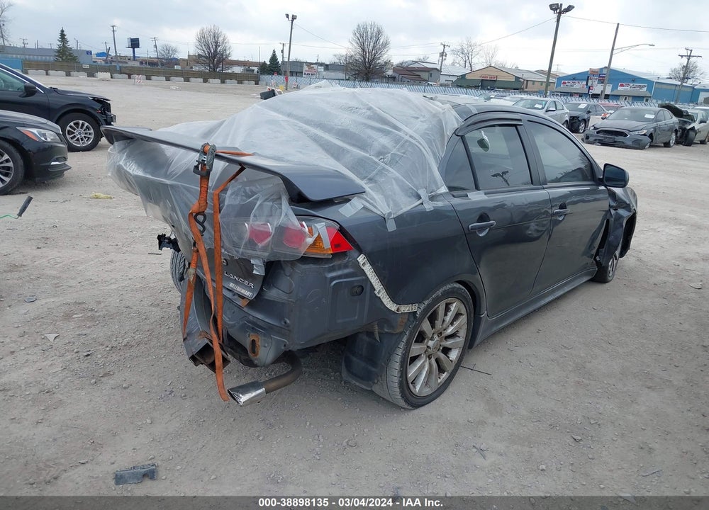 2009 MITSUBISHI LANCER GTS VIN: JA3AU86W29U008169