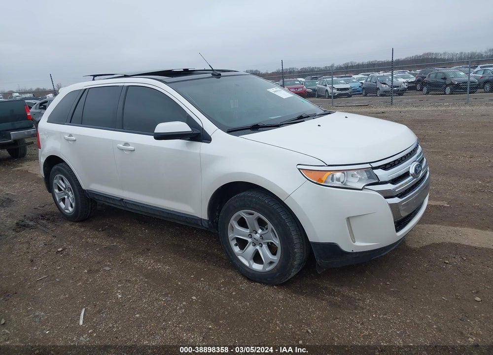 2012 FORD EDGE SEL VIN: 2FMDK3JC5CBA50977