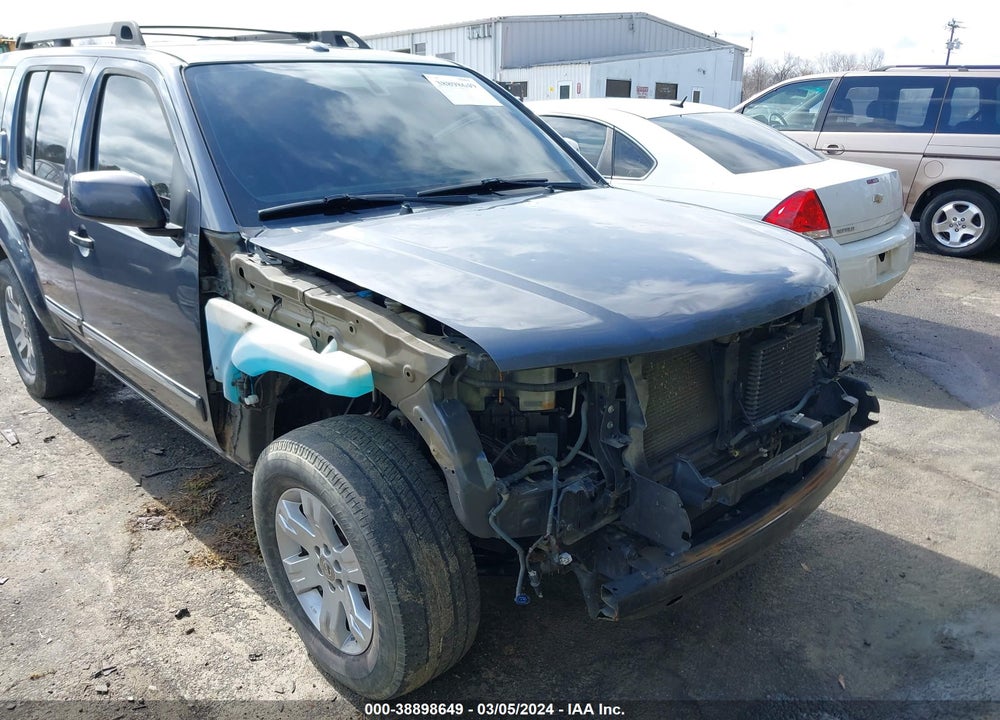 2012 NISSAN PATHFINDER SILVER VIN: 5N1AR1NB5CC606239