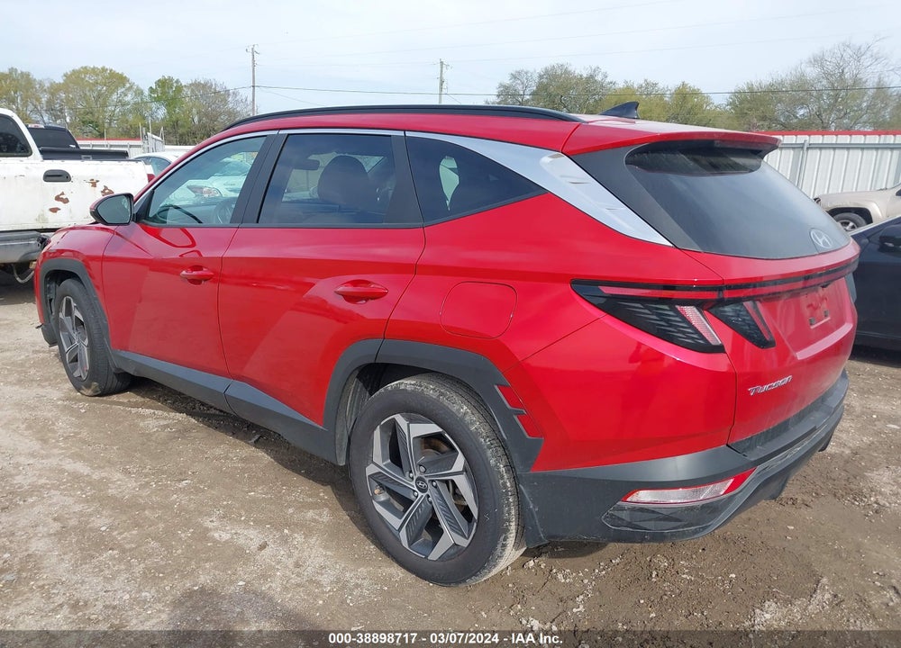 2022 HYUNDAI TUCSON SEL VIN: 5NMJC3AE5NH135585