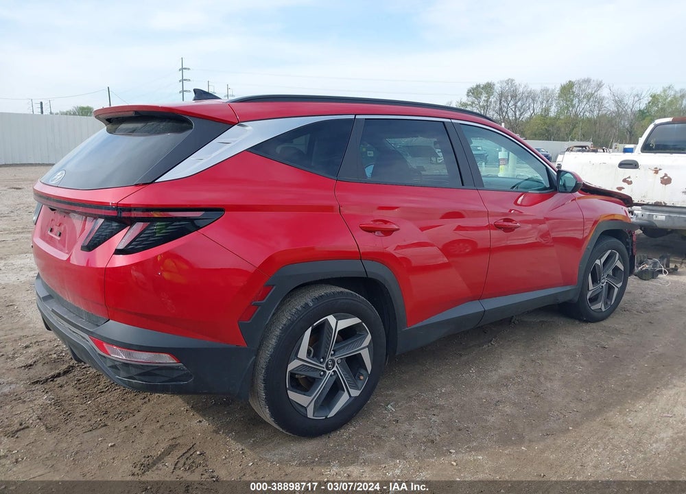 2022 HYUNDAI TUCSON SEL VIN: 5NMJC3AE5NH135585