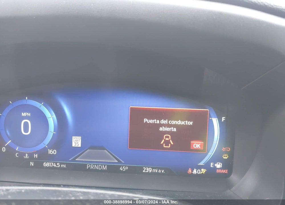 2020 FORD EXPLORER ST VIN: 1FM5K8GC1LGA58270
