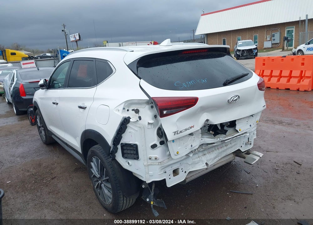 2021 HYUNDAI TUCSON LIMITED VIN: KM8J3CAL2MU285087