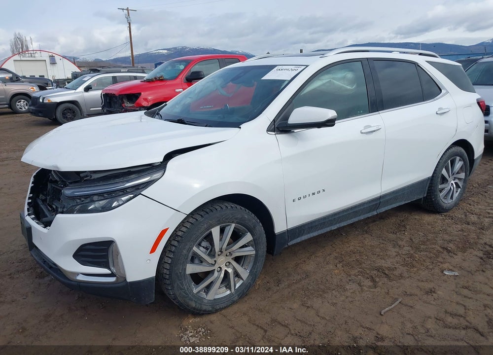 2022 CHEVROLET EQUINOX AWD PREMIER VIN: 3GNAXXEV5NS159388