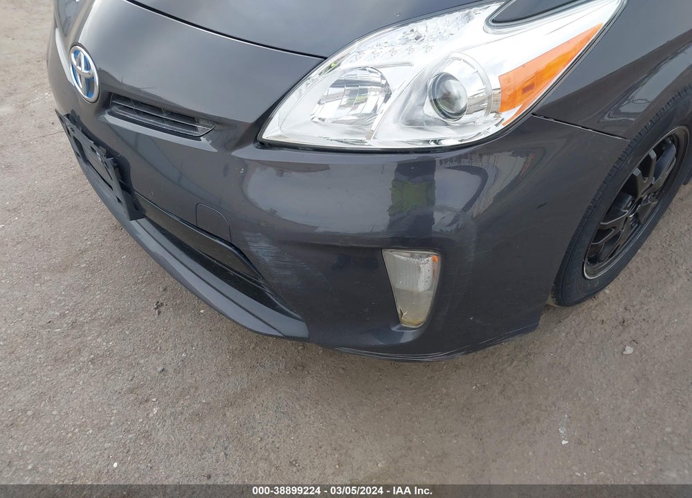 2012 TOYOTA PRIUS THREE VIN: JTDKN3DU2C5380880